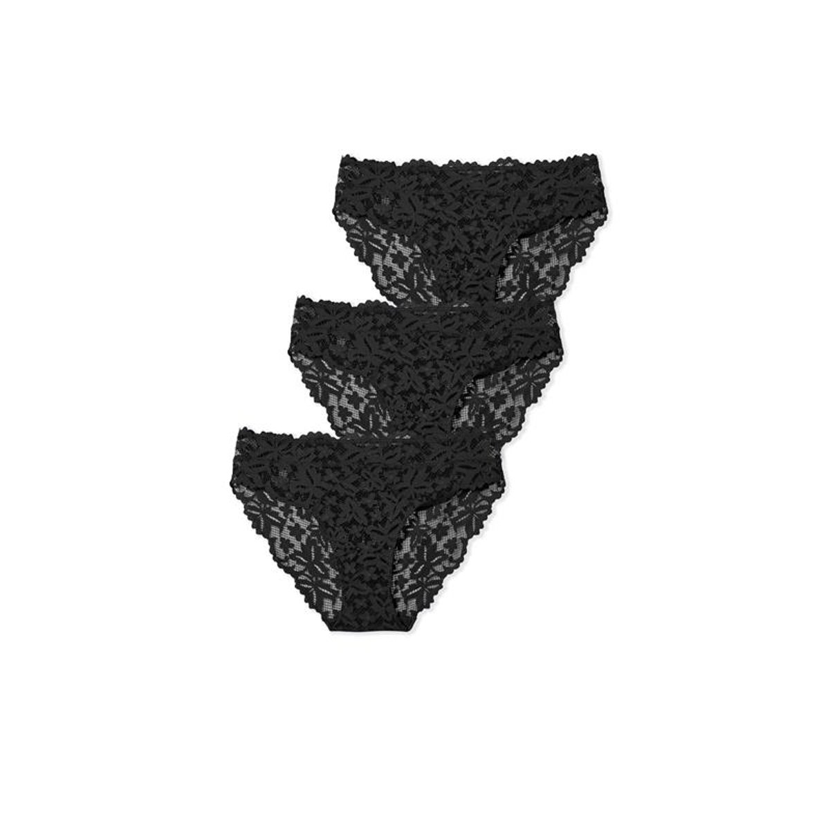 ETAM CULOTTE LEGENDE - 3 SLIPS noir, ETAM