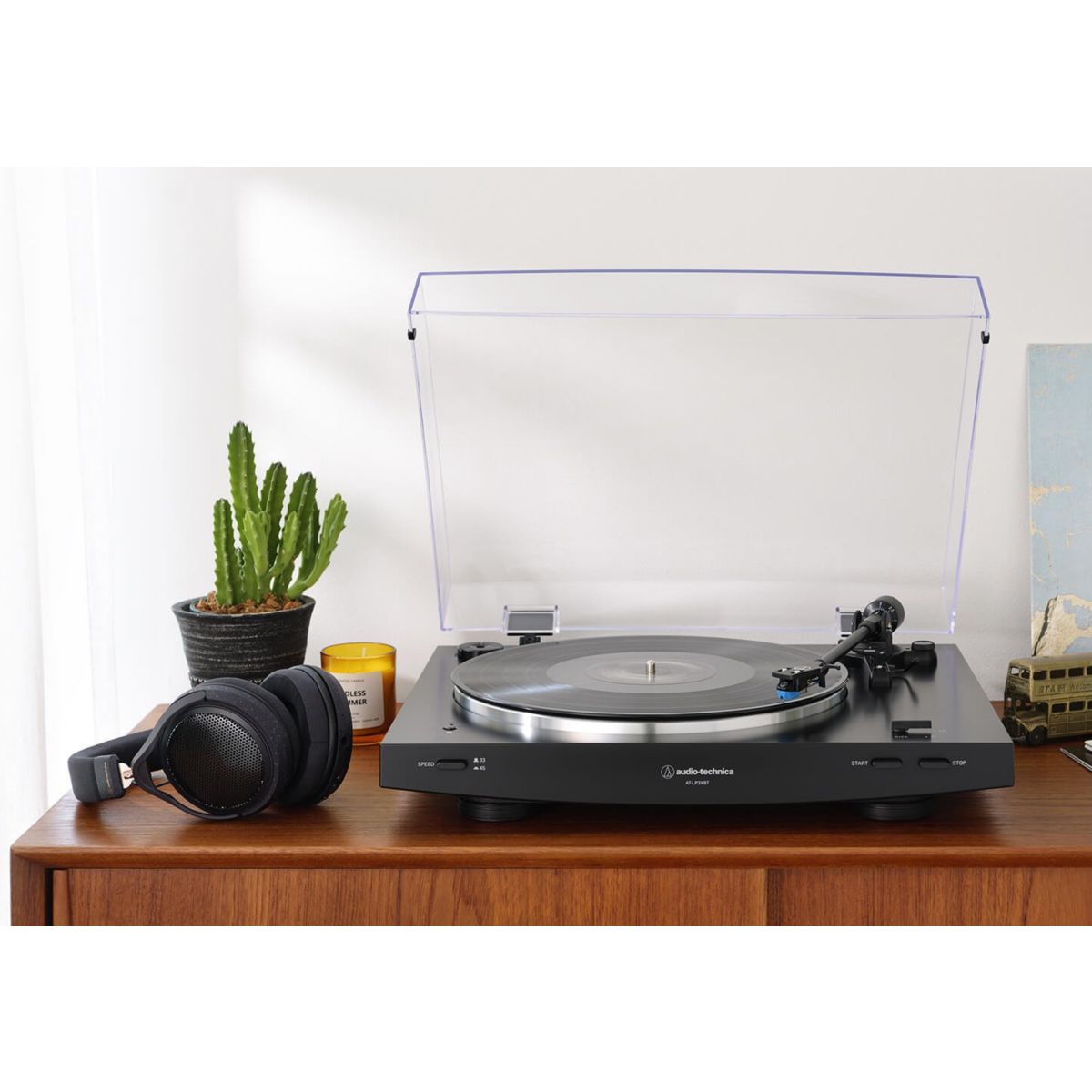 Platine vinyle AT-LP3XBTBK noir, AUDIO-TECHNICA