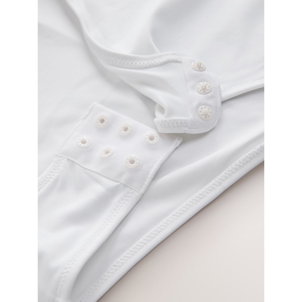 Body à soutien-gorge micro intégré invisible blanc, NEXT
