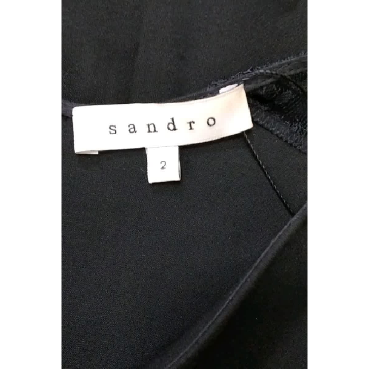 Robe - Très Bon État noir, SANDRO