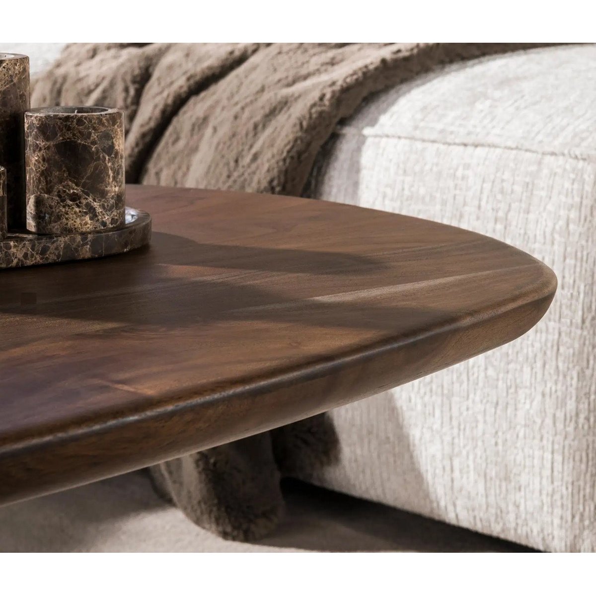 Table basse en bois d'Acacia - BRASILIA bois d'acacia, MATHI DESIGN