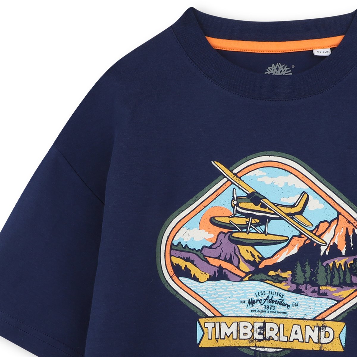 T-shirt avec imprimé placé medieval blue, TIMBERLAND
