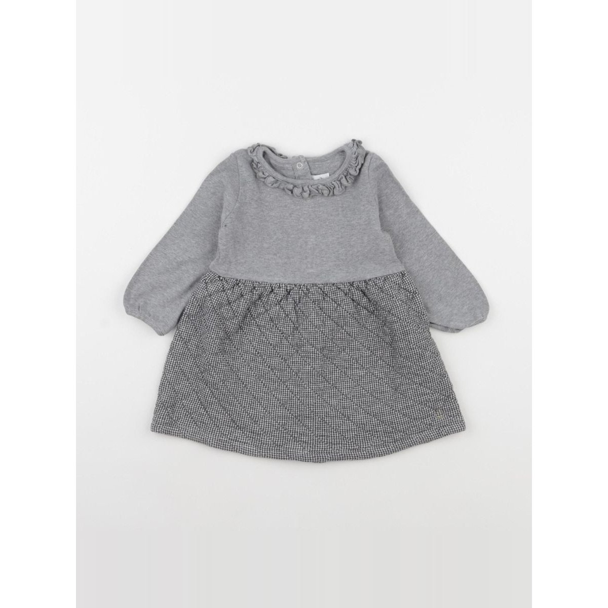 Robe - Très bon état gris, PETIT BATEAU