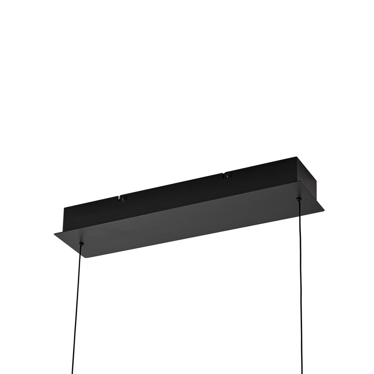Suspension en bois designLED, Emara chêne clair, noir, blanc, LUCANDE