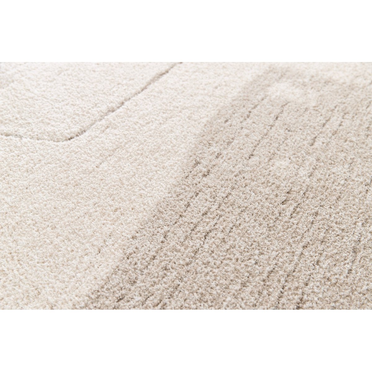 Tapis ultra doux et design ENIGMA lin, AFK LIVING