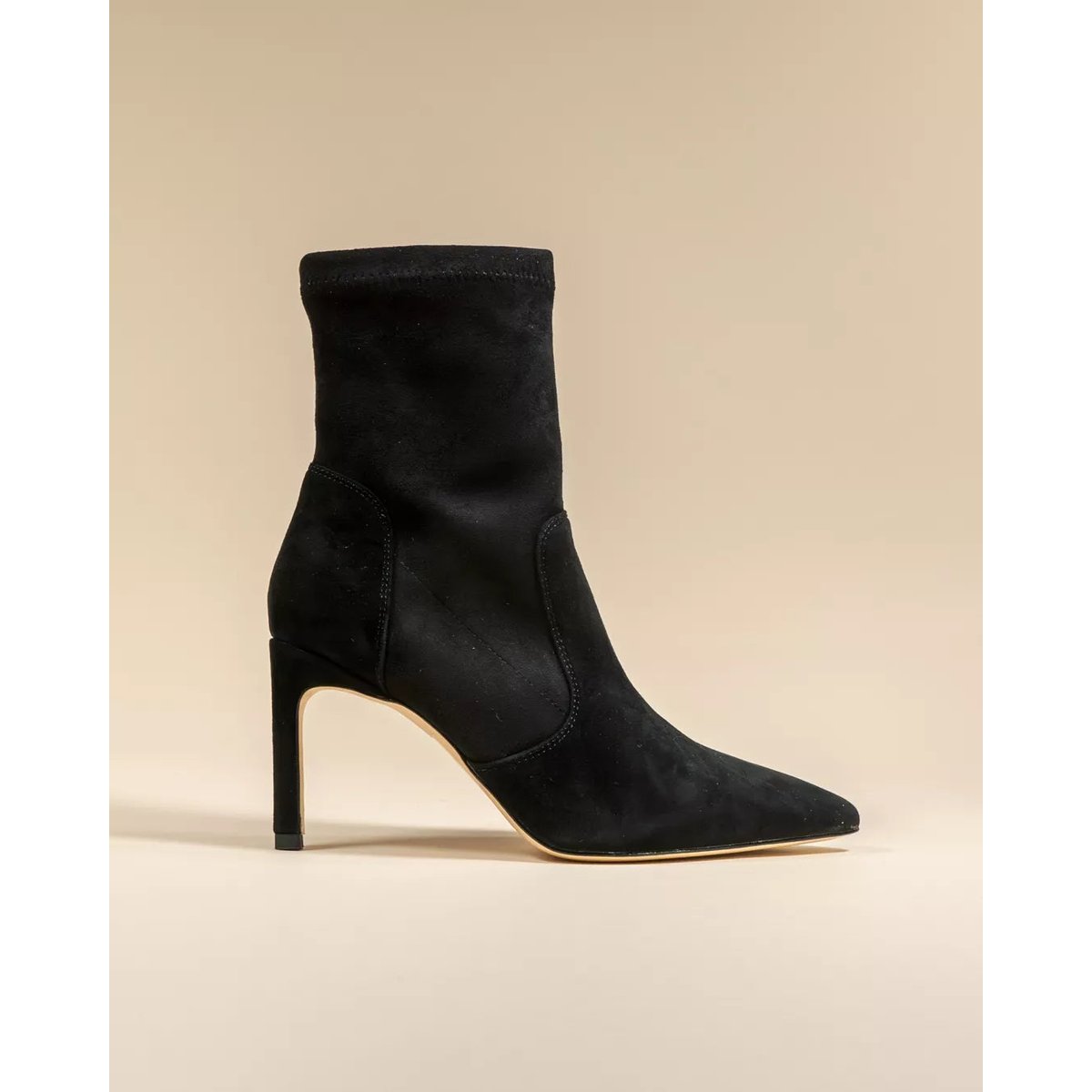Bottines à bout pointu OPHELIA noir, MI MAI