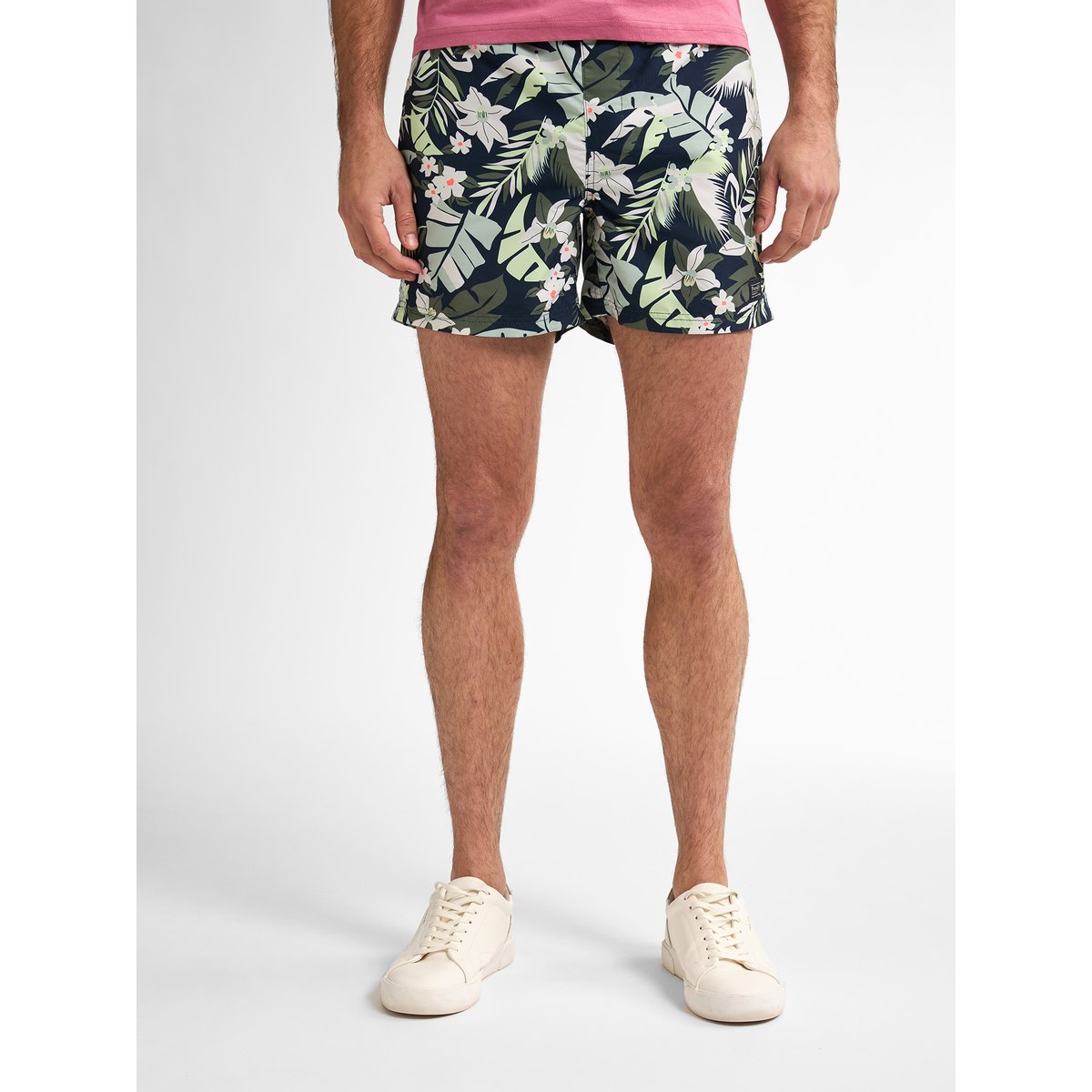 Short de bain à imprimé intégral covecrest vert fresh lime, PETROL INDUSTRIES