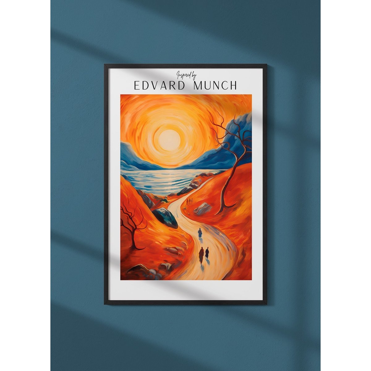 Affiche Edvard Munch n°20 blanc, L'AFFICHERIE