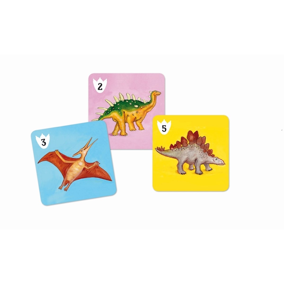 Jeux de cartes Batasaurus multicolore, DJECO