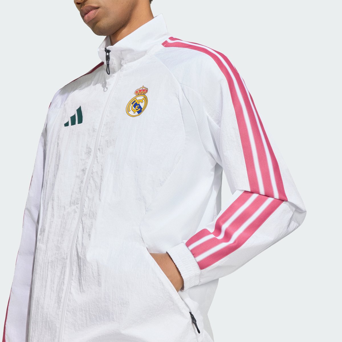 Veste Anthem Domicile Real Madrid Veste Anthem Domicile Real Madrid white, adidas Performance