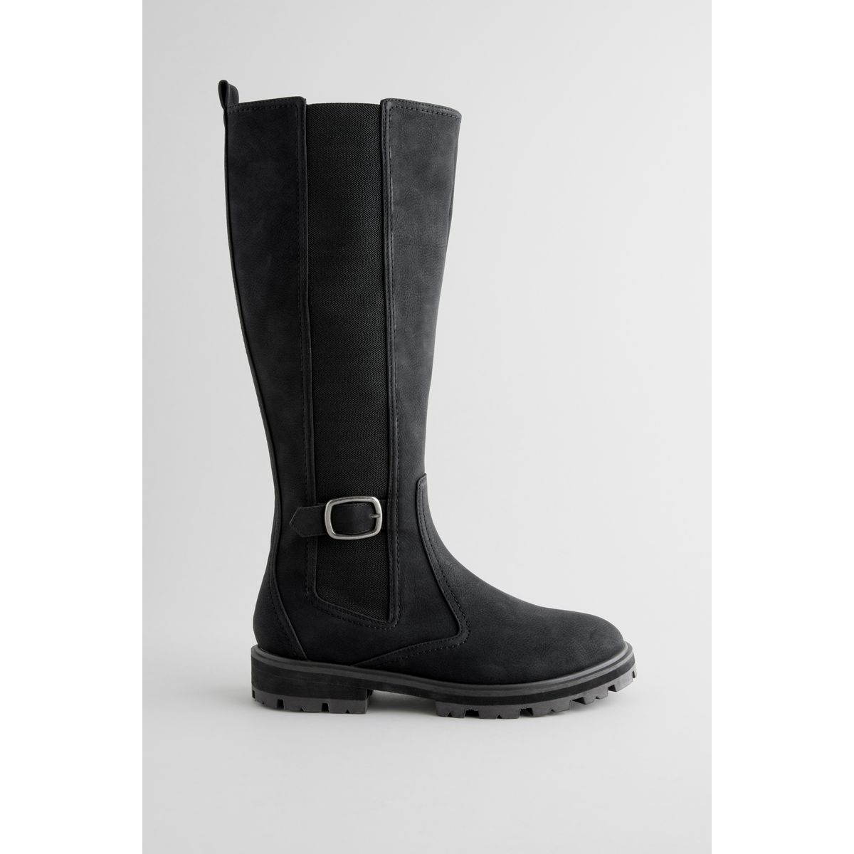 Bottines chelsea avec boucle noir, NEXT