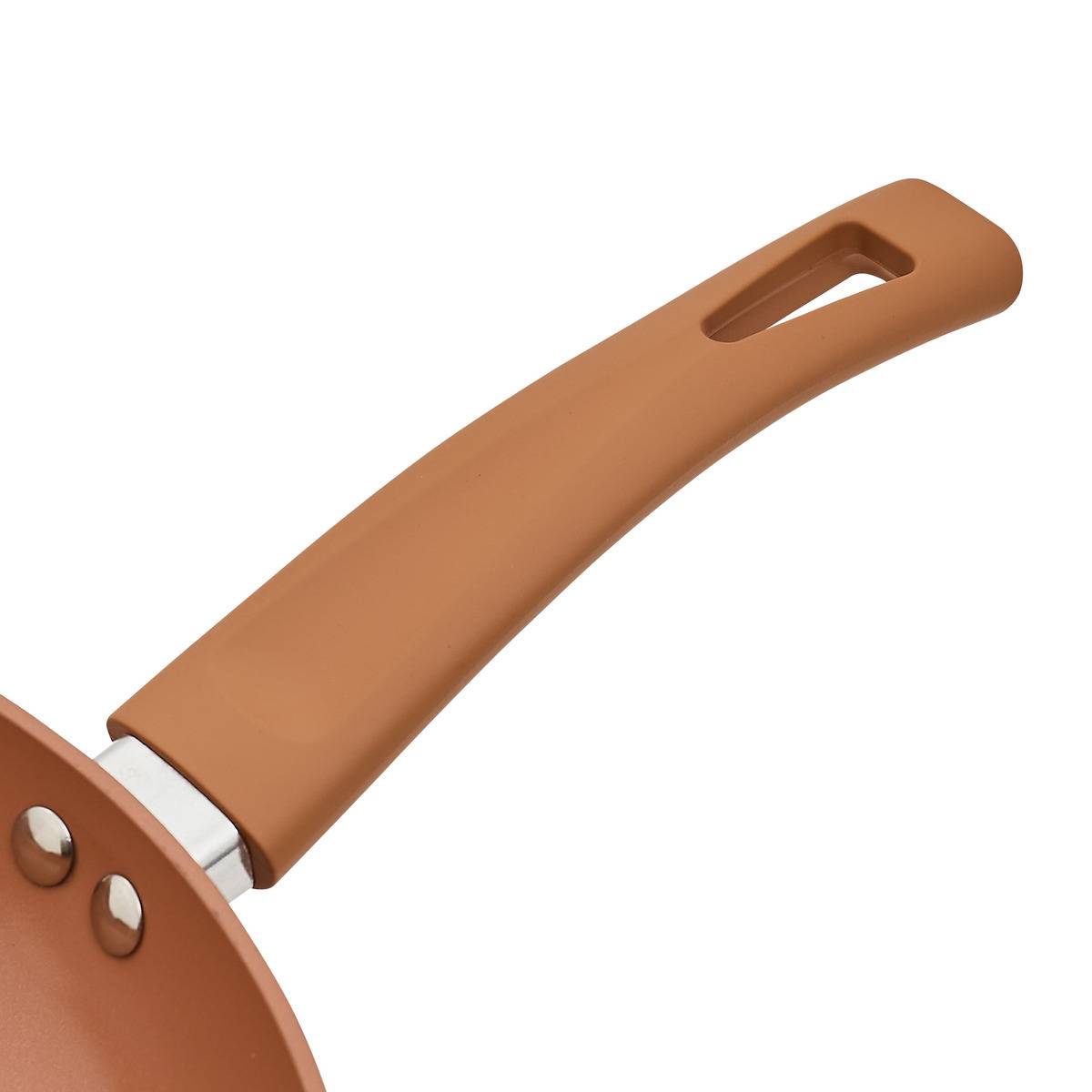 Poêle ronde en aluminium recyclé TOSCANE terracotta, 5FIVE SIMPLY SMART