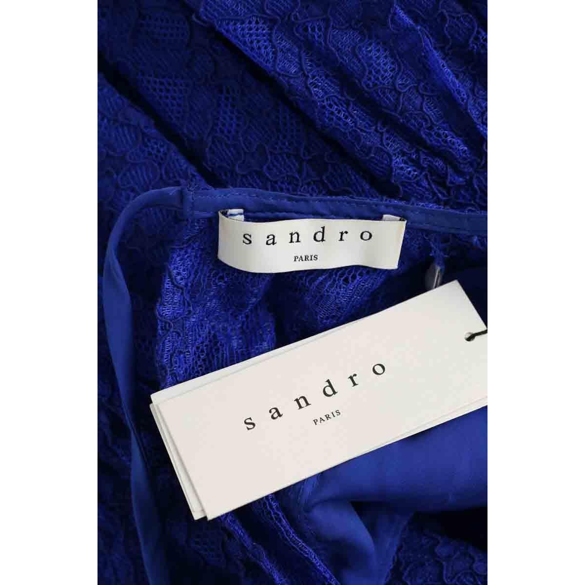 Robe - Très Bon État bleu, SANDRO