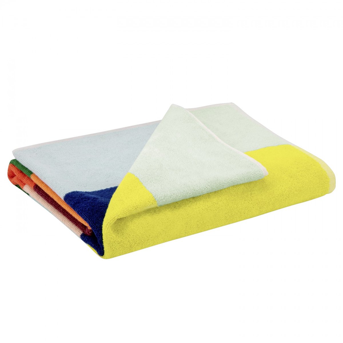 Serviette de plage Lorenzo multicolore, REMEMBER