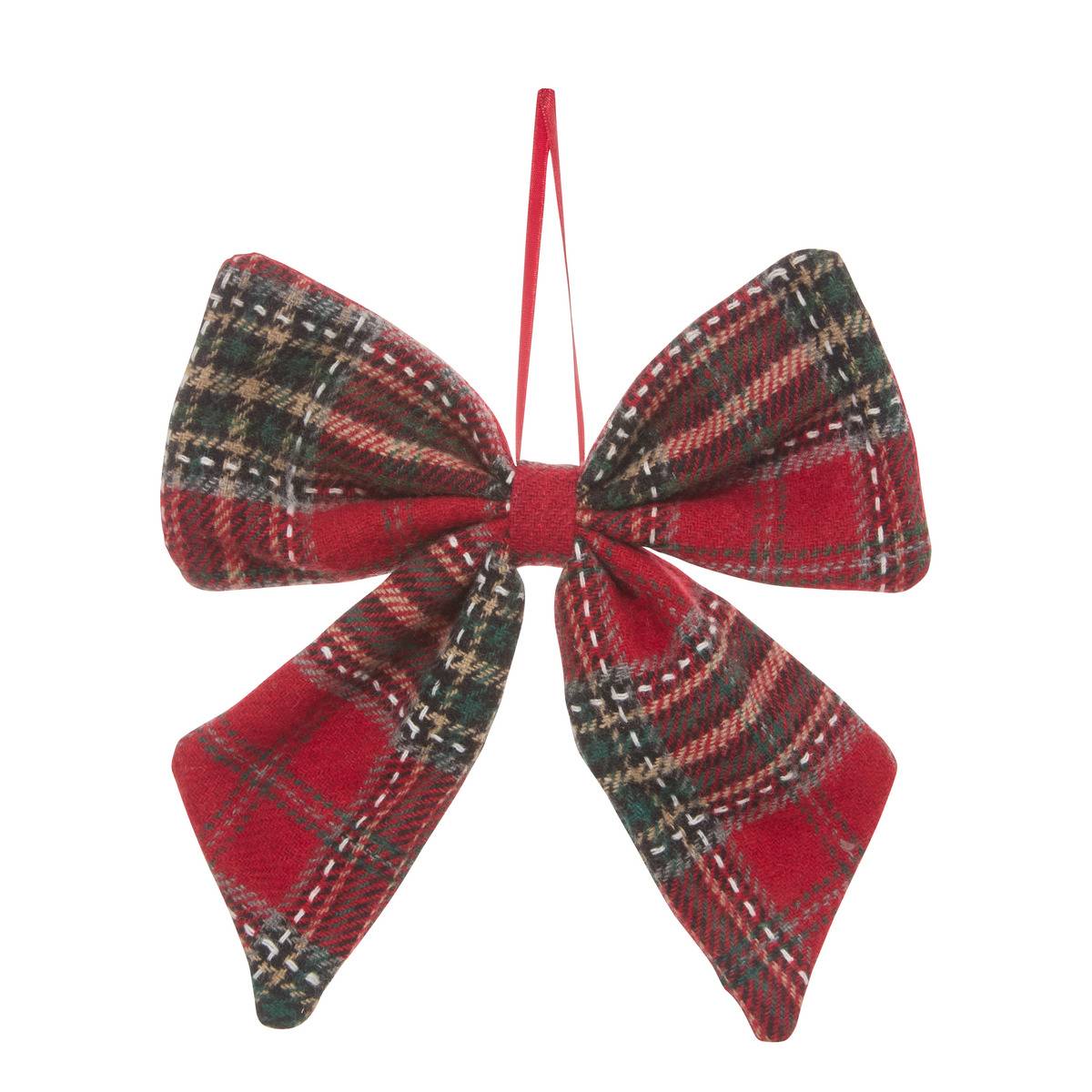 SDN TEXT NOEUD TARTAN/RG 19CM modèle b, ATMOSPHERA