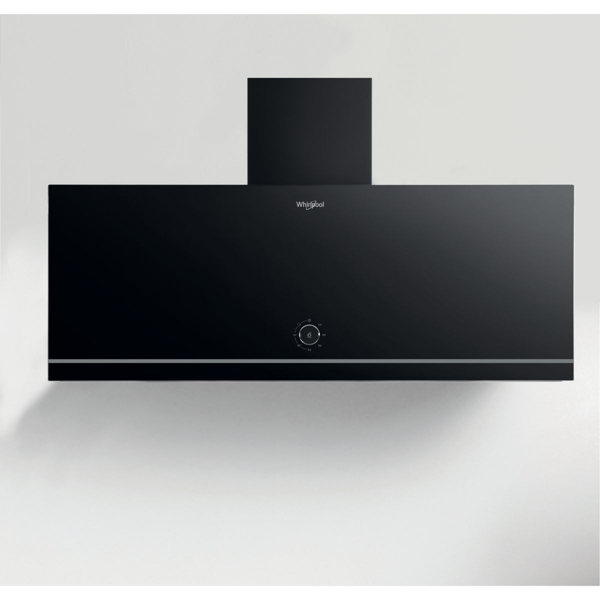 Hotte décorative murale inclinée WHVA92FLMK noir, WHIRLPOOL
