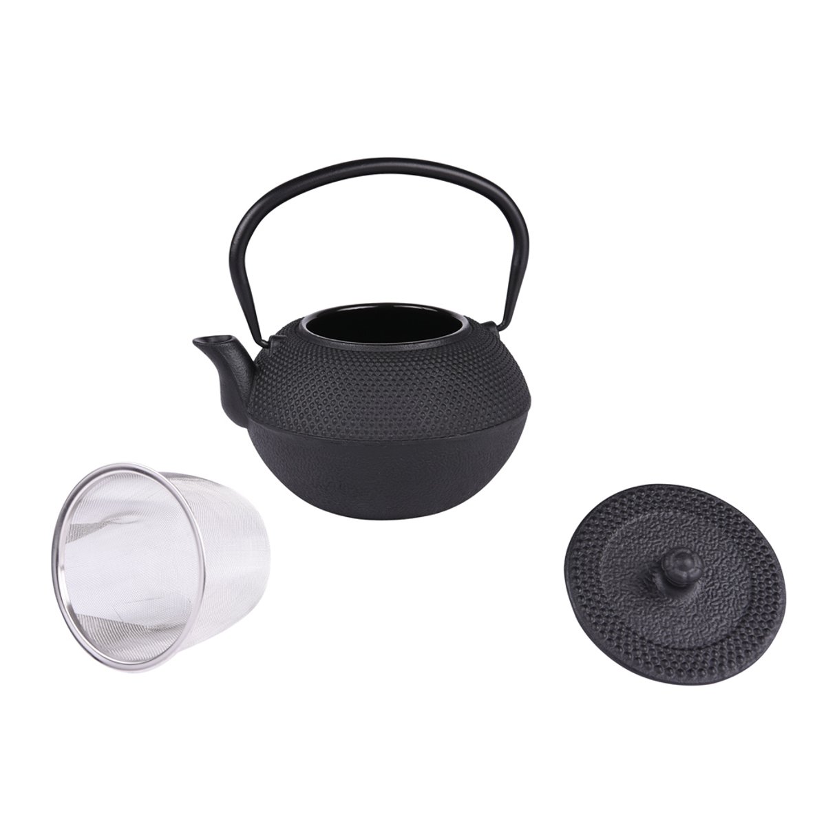 Théière en fonte avec filtre inox 1.2 l Asia e noir, TREND'UP