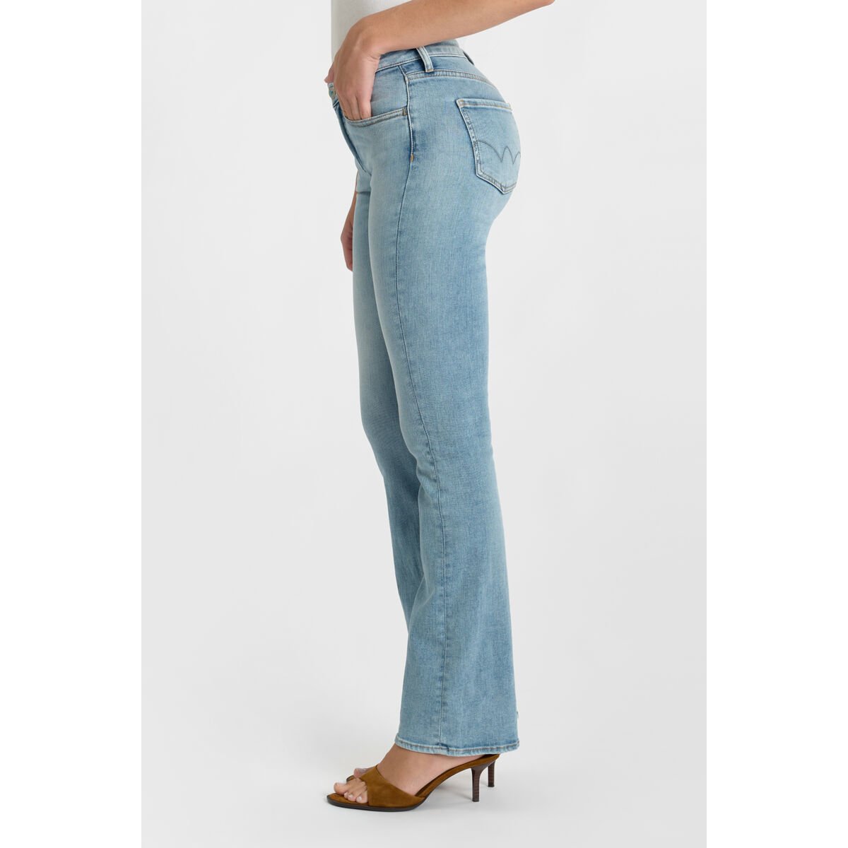 Jeans bootcut POWER bootcut, longueur 34 blue, LE TEMPS DES CERISES