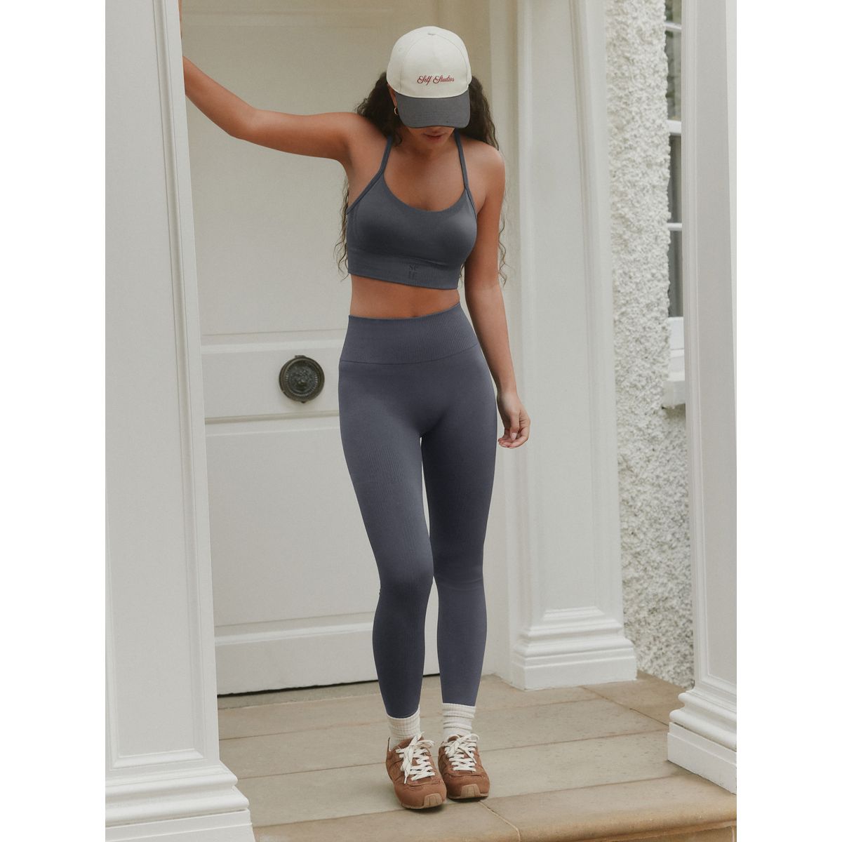 Soutien-gorge de sport sans coutures self. noir, NEXT