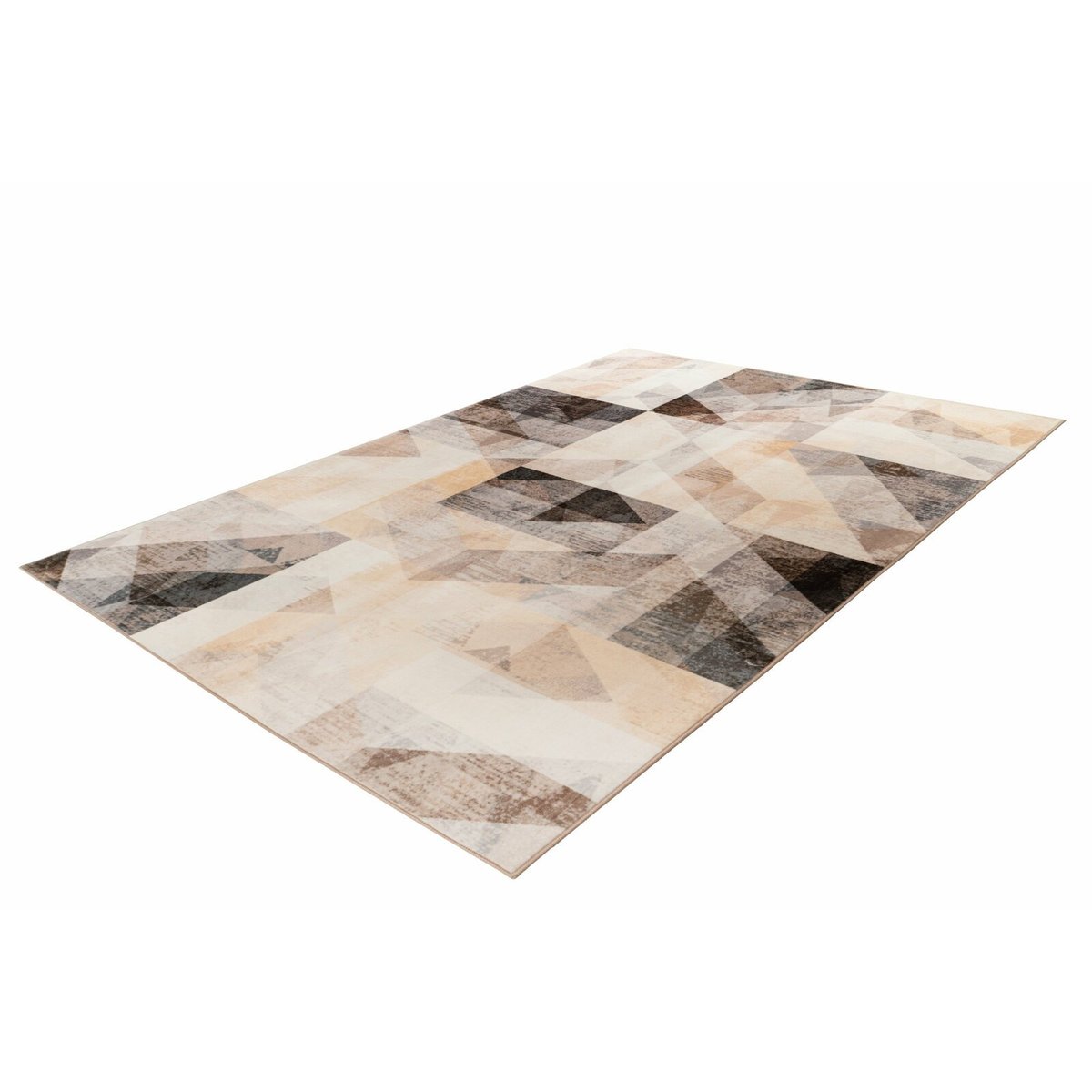 Tapis rectangulaire tissé, SAPHIRA gris, beige, ARTE ESPINA