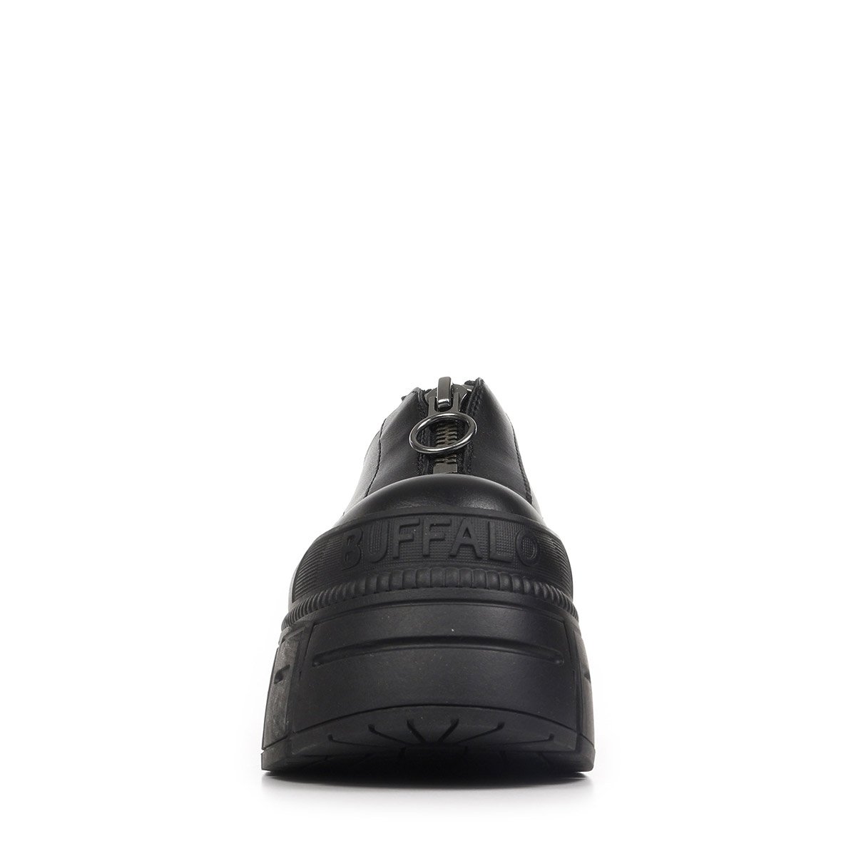Mocassins GOSPHER FRONT ZIP LO black, BUFFALO