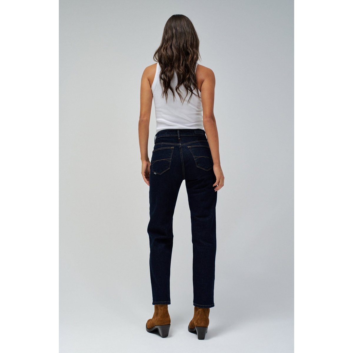 JEAN TRUE CROPPED SLIM bleu denim, SALSA JEANS
