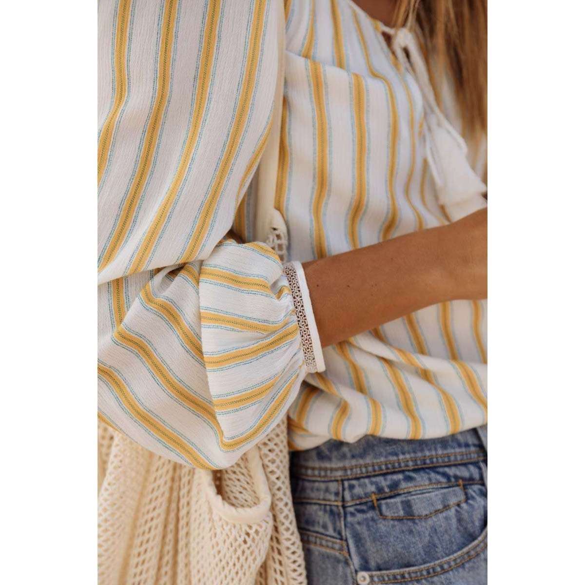 Blouse blanc, FREEMAN T. PORTER