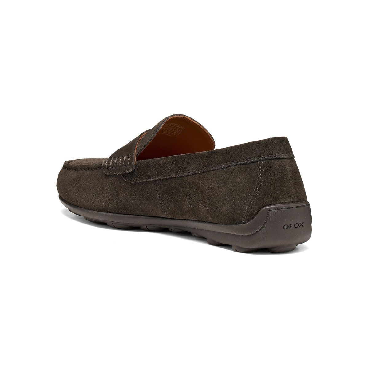 Mocassins U SPHERICA EC16 marron foncé, GEOX