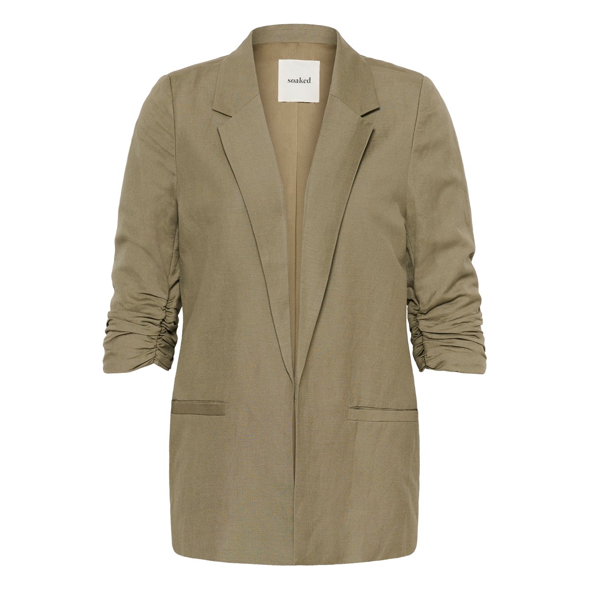 Blazer vert dusky green, SOAKED IN LUXURY