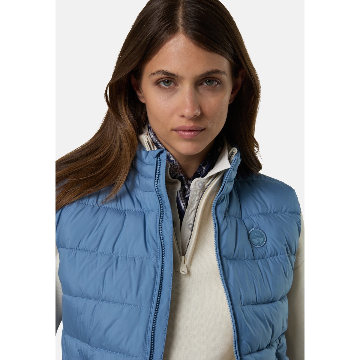 Gilet Naomi bleu acier, NORTH SAILS