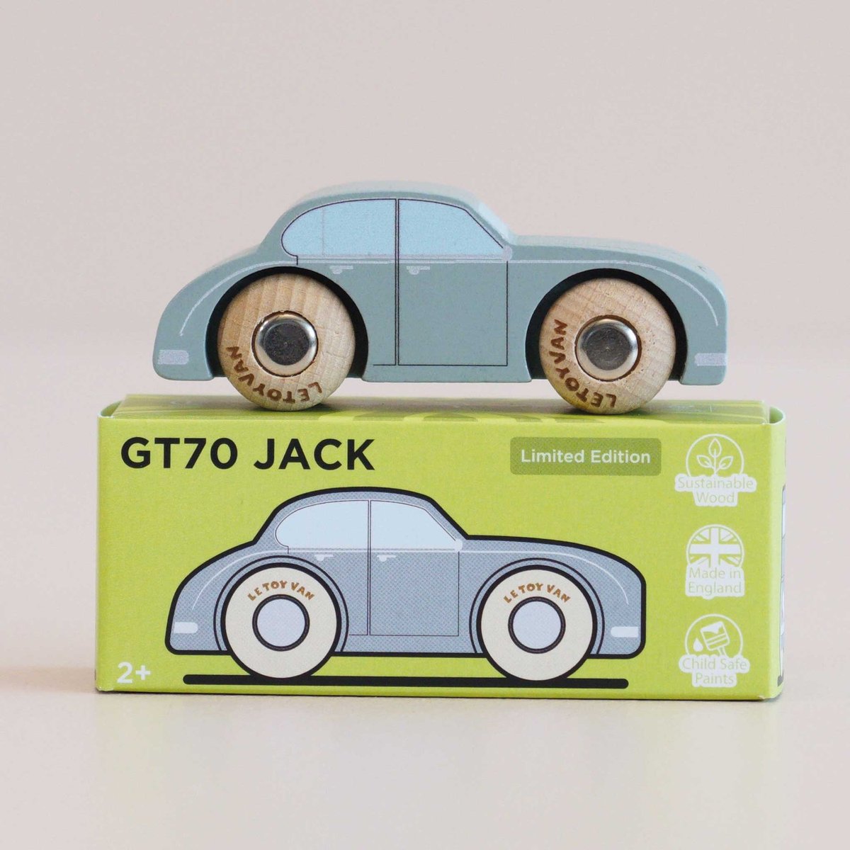 Voiture Jack No 12 gris, LE TOY VAN