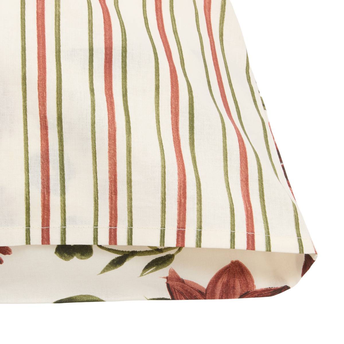 Parure de lit double en coton MONA vert, ATMOSPHERA