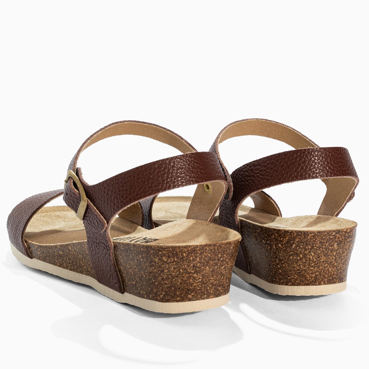 Sandales en cuir WODONGA brown, BAYTON