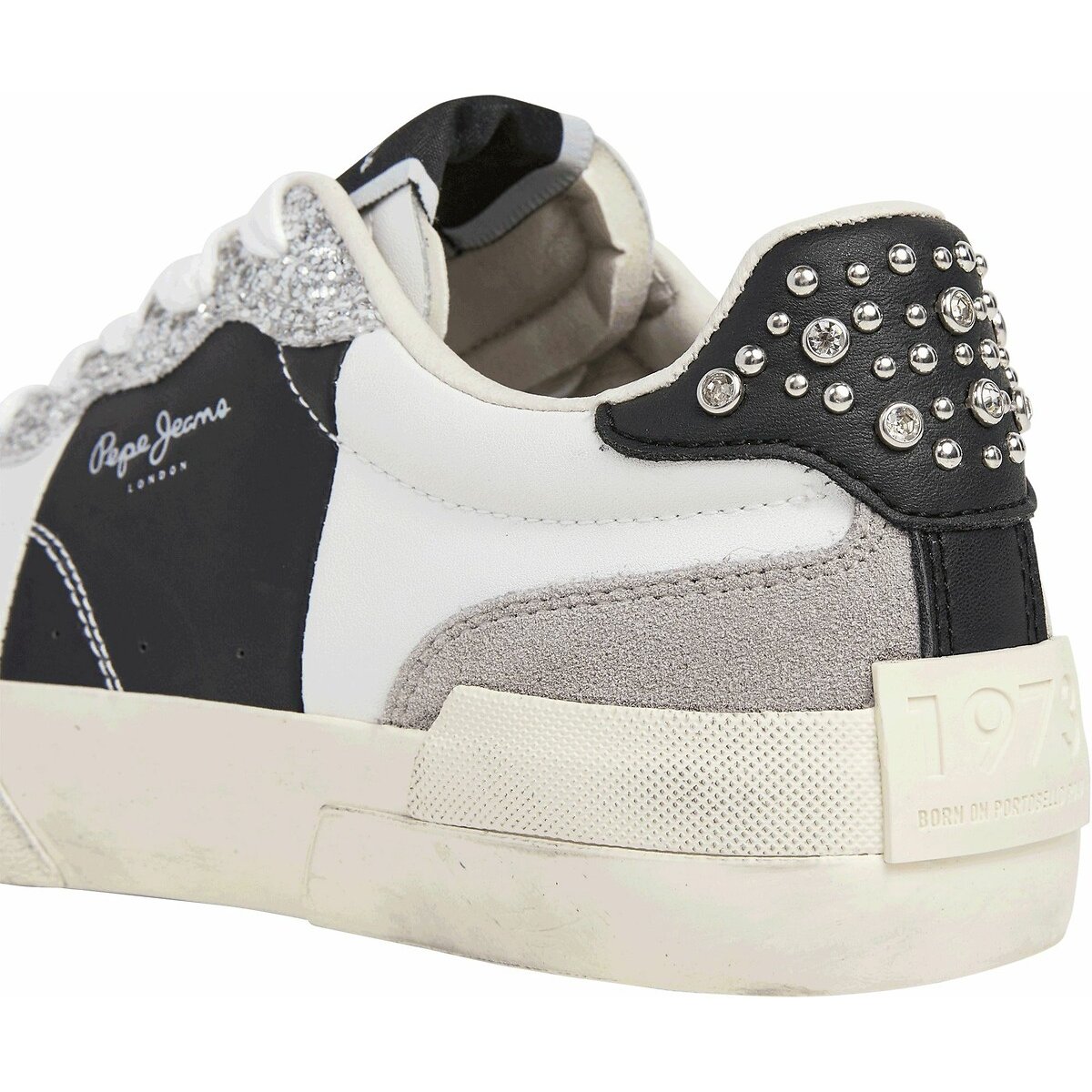Milan Court W Trainers grey/black, PEPE JEANS