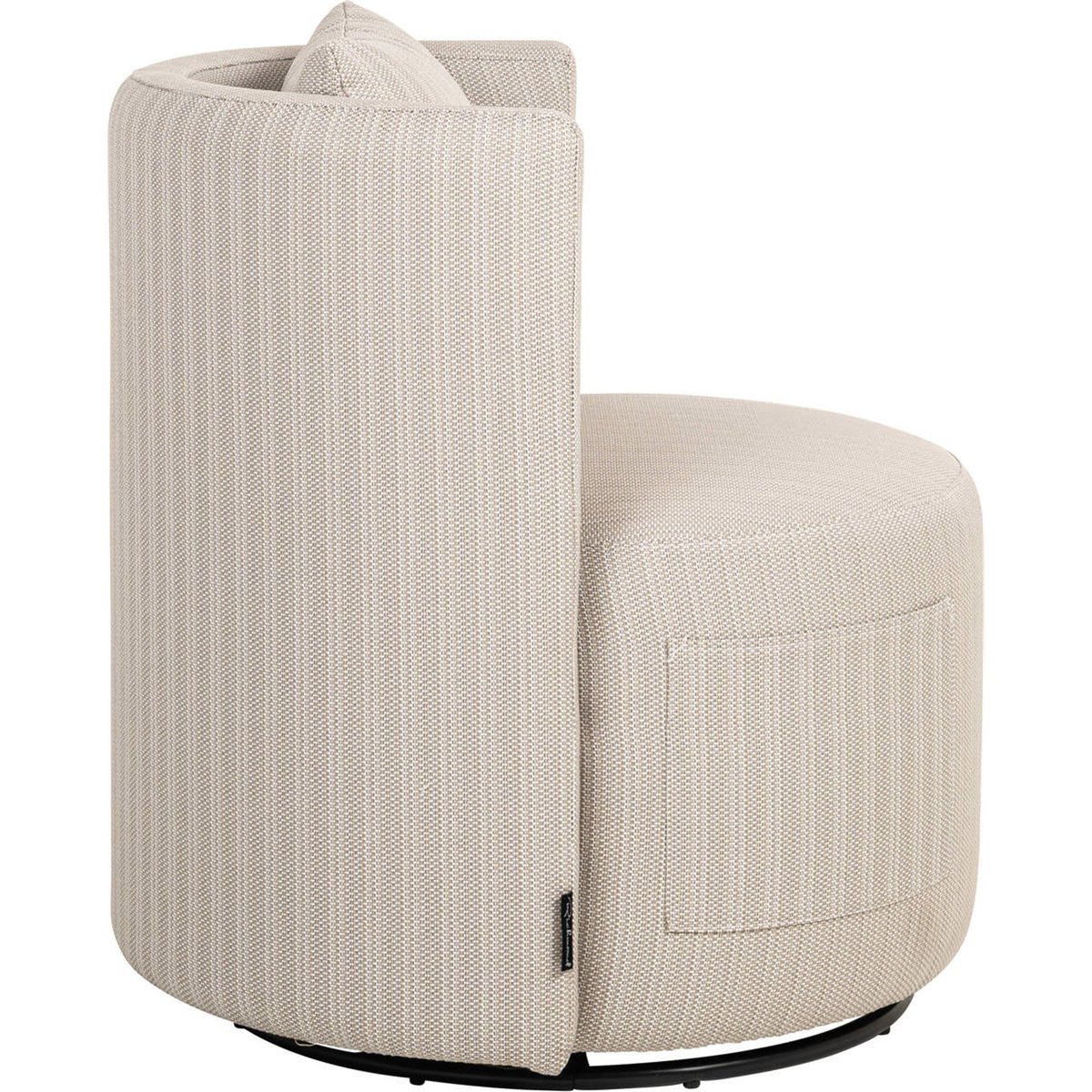 Chaise de repas outdoor pivotante beige, RECOLLECTION