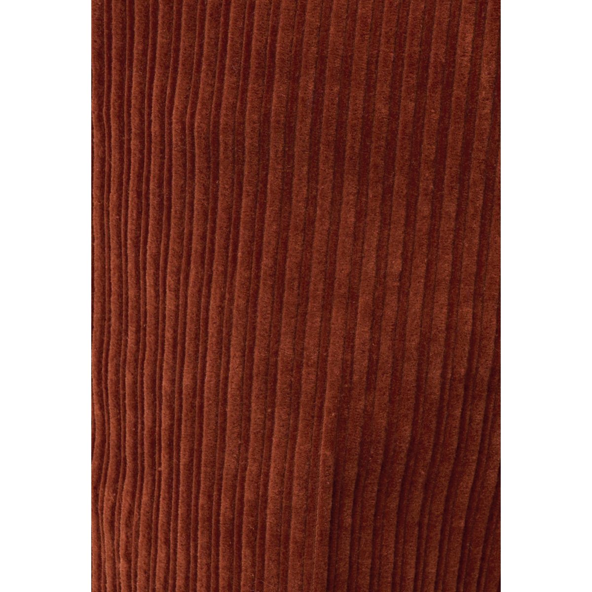 Pantalon velours grosses côtes marron rouille, DAMART
