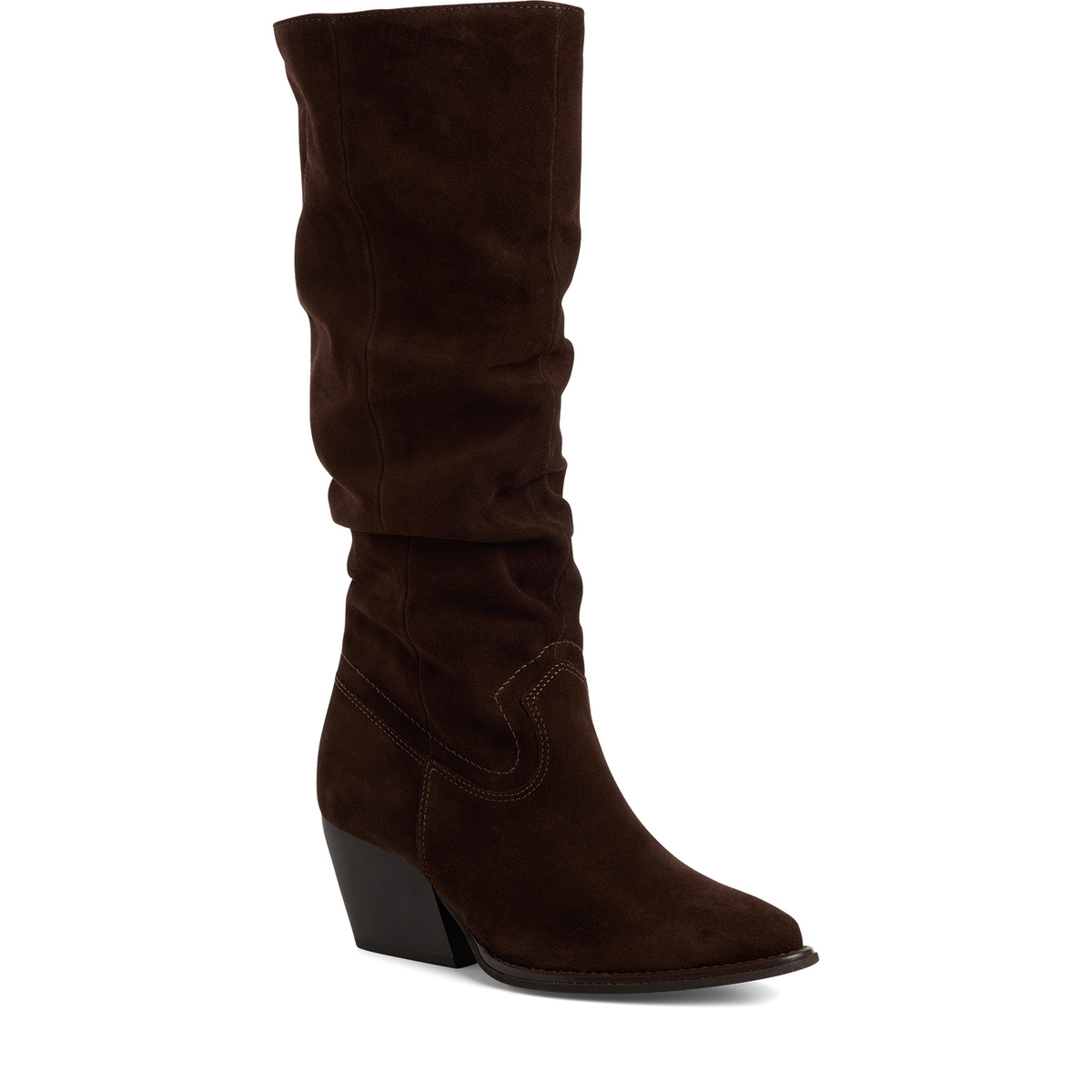 Bottes en cuir marron mocca, TAMARIS