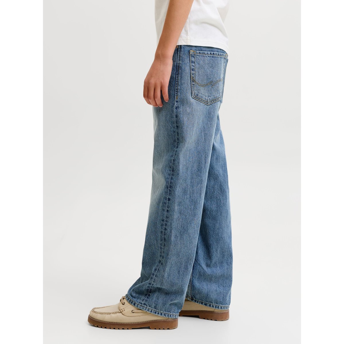 Jean Baggy Fit blue denim, JACK & JONES JUNIOR
