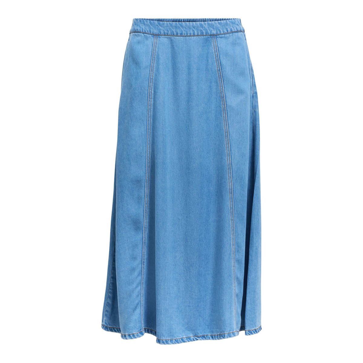 Jupe Longue light blue denim, OBJECT