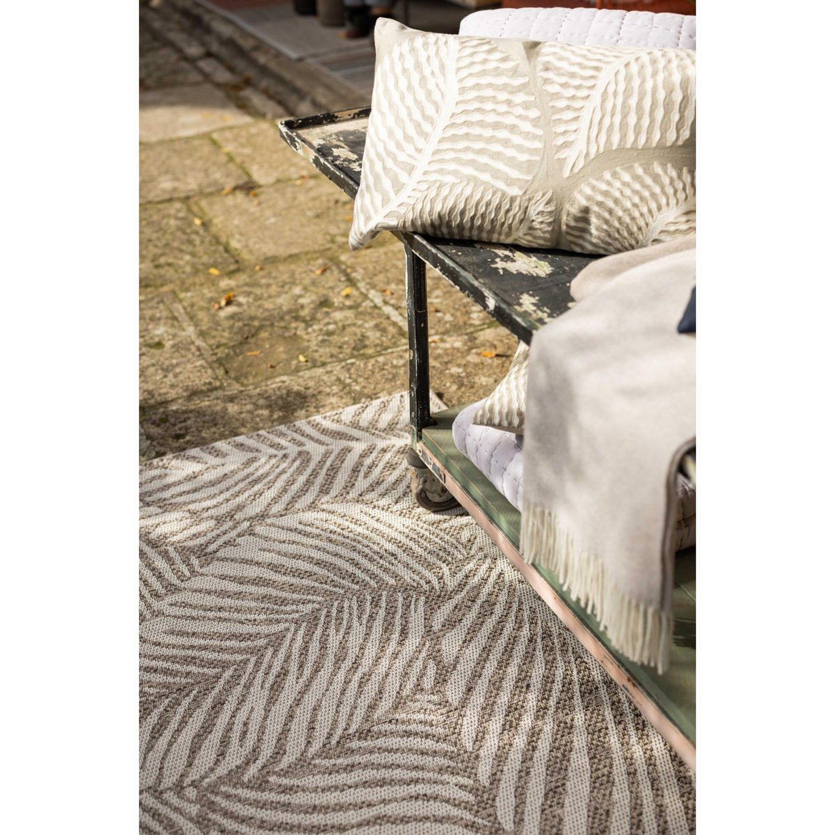 Tapis Lora outdoor naturel, VIVARAISE