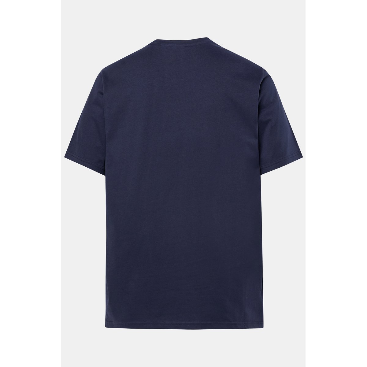 T-shirt à manches courtes, imprimé poitrine bleu marine, JP1880