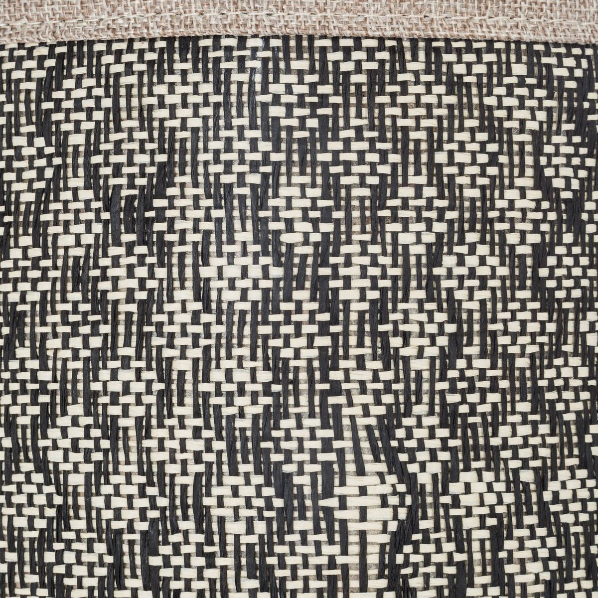 Ensemble de 3 paniers de rangement en osier avec anse beige, ATMOSPHERA