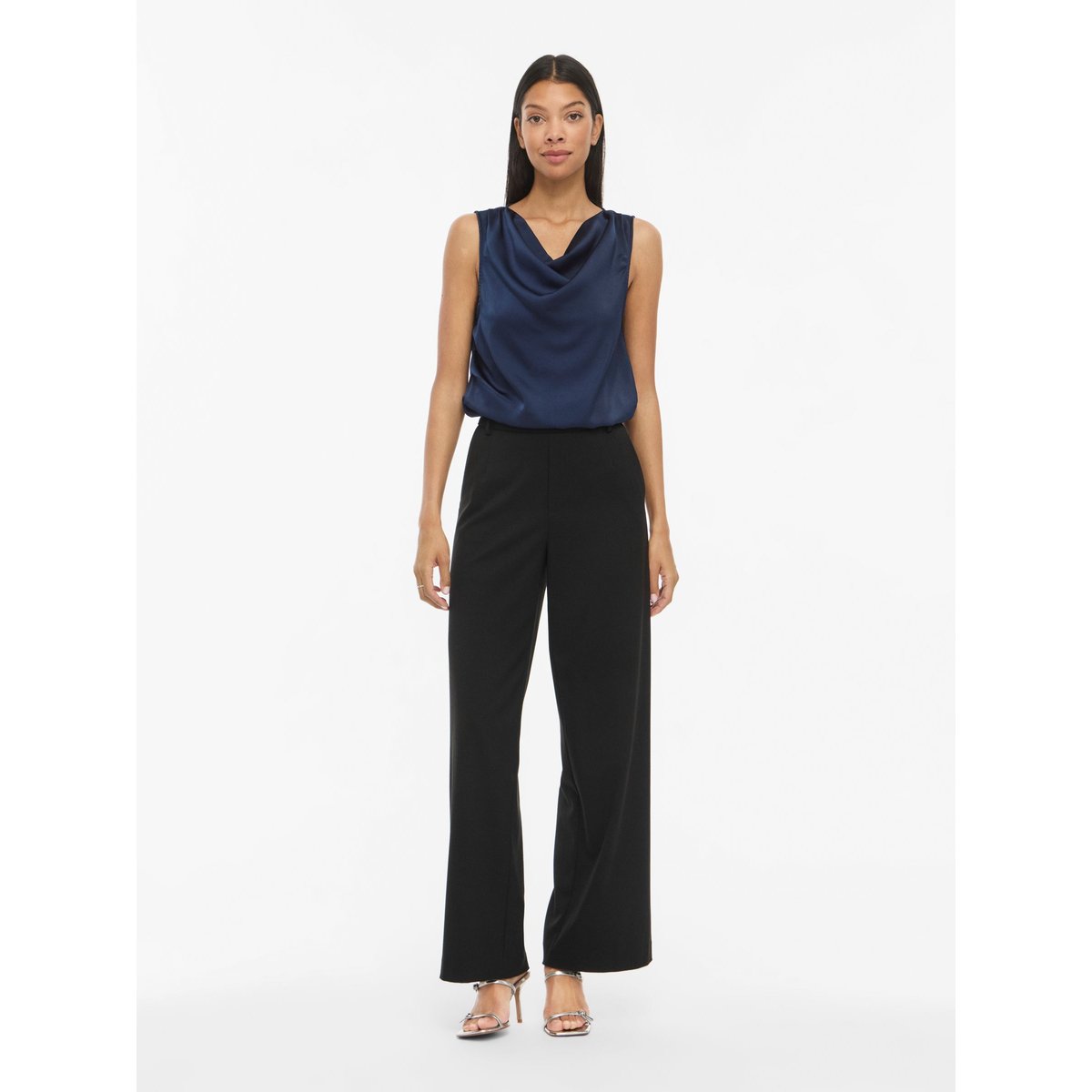 Top Sans Manches bleu - navy blazer1, VILA