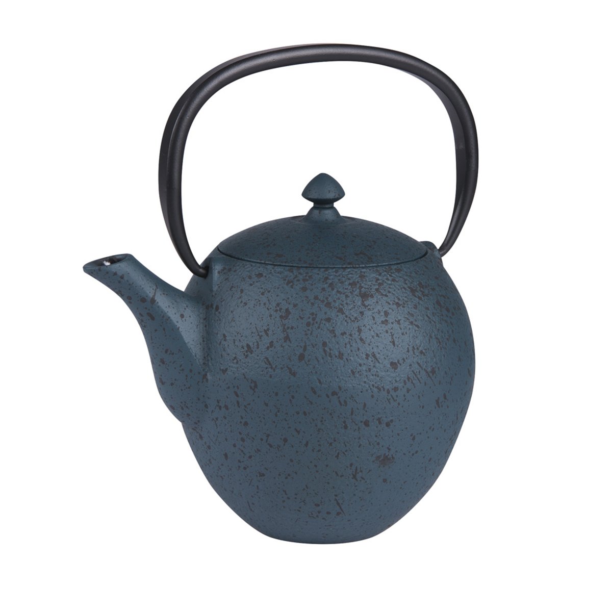 Théière en fonte 1l avec filtre inox Silicia e bleu, TREND'UP