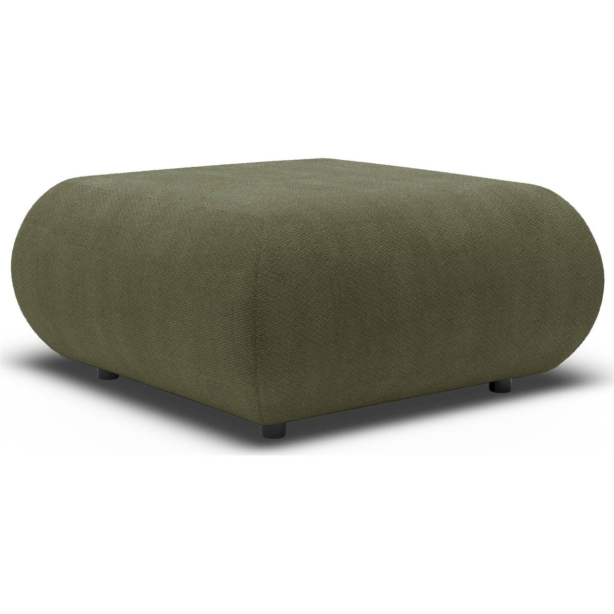 Pouf arrondi en chenille collection ARMONE vinci, RECOLLECTION