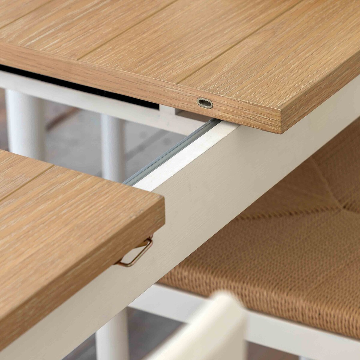 Ende Extendable Dining Table (Seats 6) off-white, ÉDITÉ