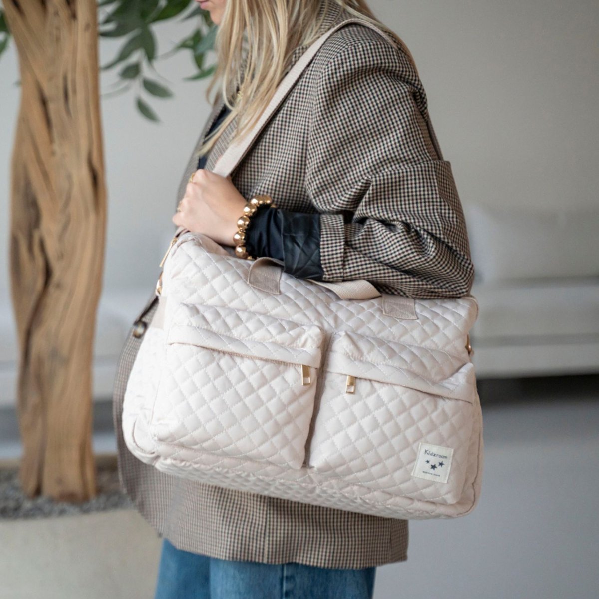 Sac à langer beige, KIDZROOM