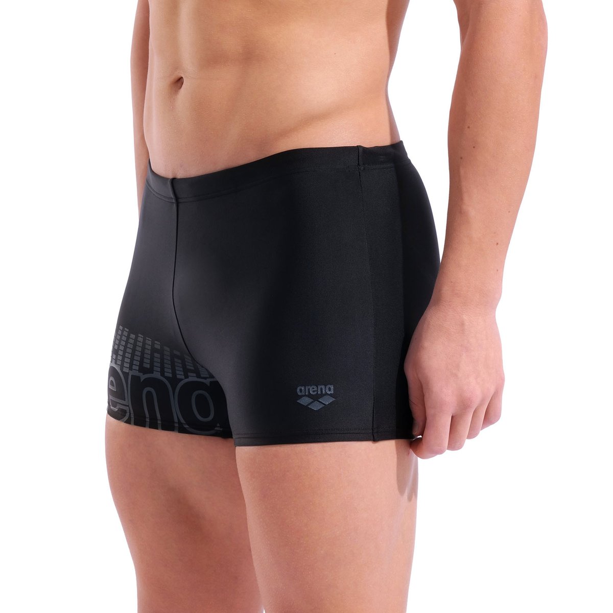 arena Feel short de bain ludique pour homme black-asphalt, ARENA