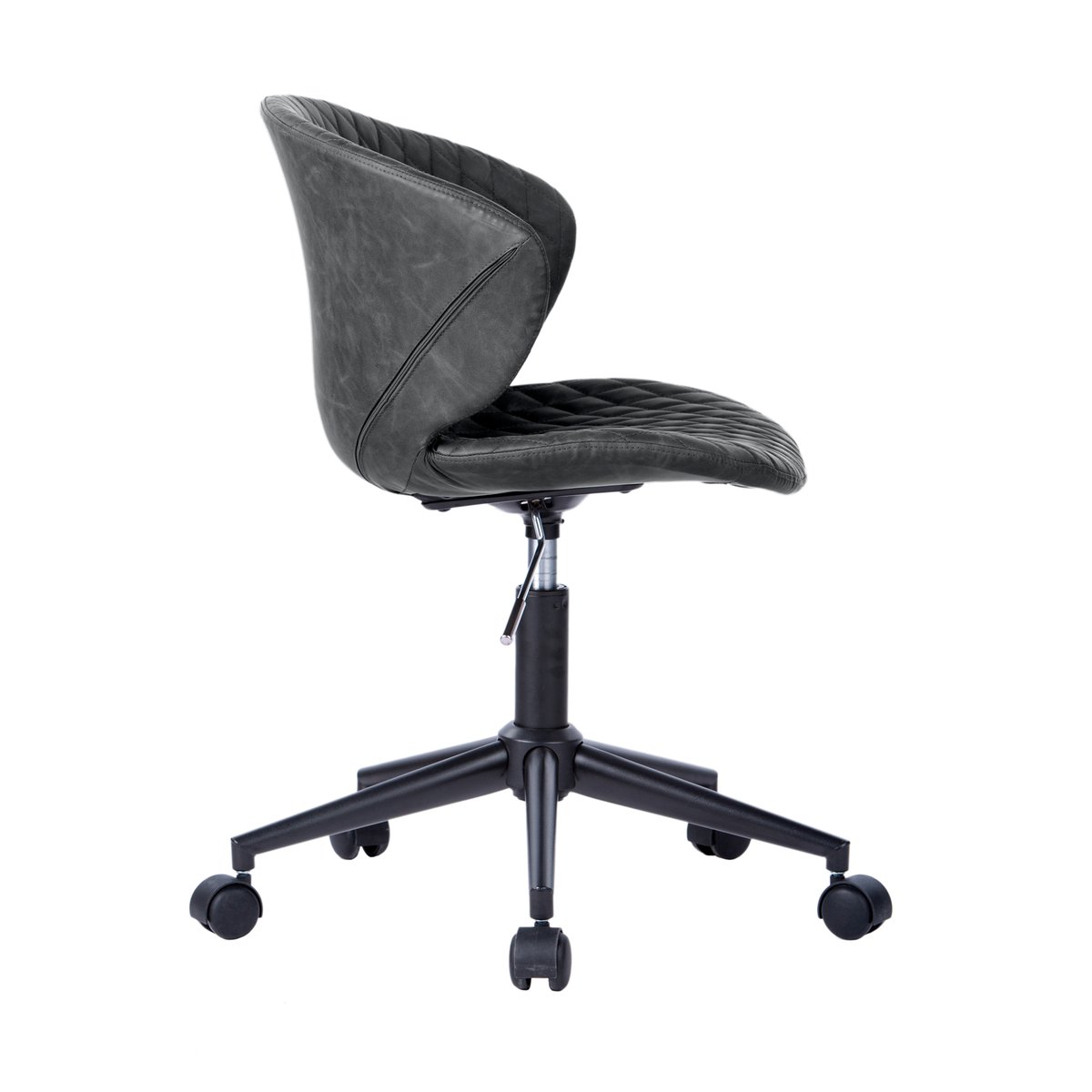 Fauteuil de bureau à roulettes, ZOE gris, HISPANOHOGAR