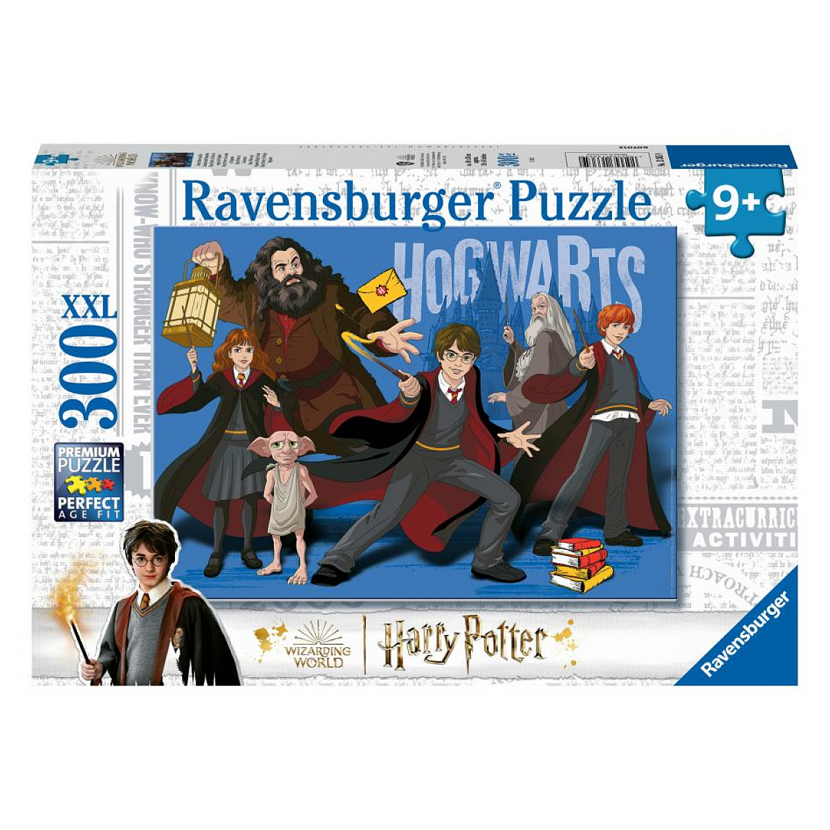 Puzzle 300 p xxl harry potter à l'école de magie de poudlard couleur unique, RAVENSBURGER
